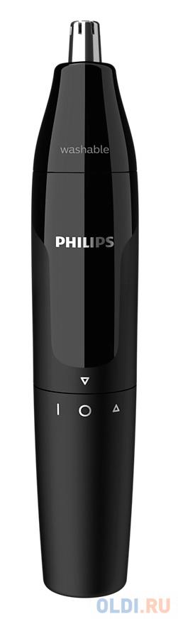 Изображение Триммер в носу и ушах Philips NT1620/15 [ПИ], черный