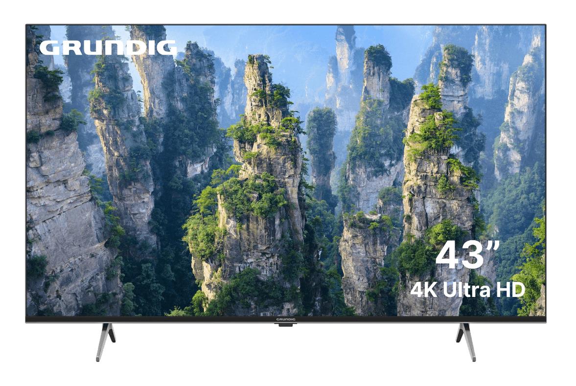 Изображение Телевизор Grundig 43GHU7930 43" HDR, 4K Ultra HD Smart TV серебристый, черный