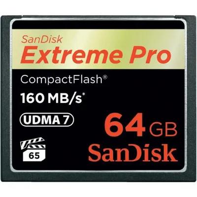 Изображение Карта памяти SanDisk CF Extreme Pro  64 Гб  SDCFXPS-064G-X46