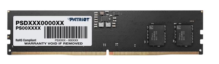 Изображение Оперативная память 1x32 GB DDR4 Patriot PSD532G52002 (41600 Мб/с, 5200 МГц, CL42)