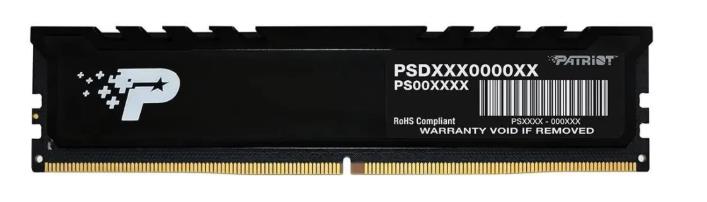 Изображение Оперативная память 8 GB DDR5 Patriot PSP58G480041H1 (38400 Мб/с, 4800 МГц, CL40)