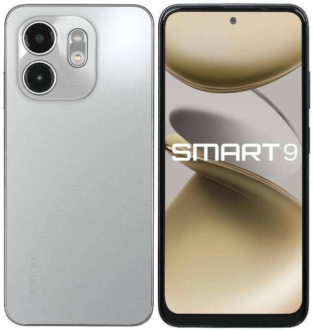 Изображение Смартфон Infinix Smart 9 (128 Гб/3 Гб) серебристый