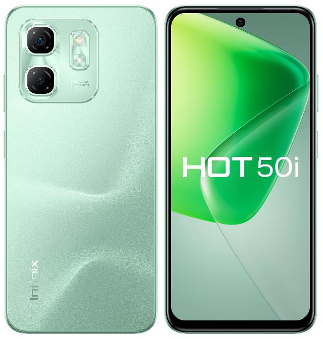 Изображение Смартфон Infinix HOT 50i (128 Гб/6 Гб) зеленый